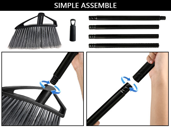 Indoor Outdoor Broom for Floor Cleaning