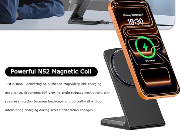 magsafe charger stand for iphone