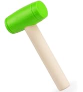 Waenerec 1Pcs Toy Hammer Simulation Wooden Hammers Plastic Toddler Hammer SmallPortable Kids Main...