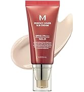 MISSHA M Perfect BB Cream No.21 Light Beige for Bright Skin SPF 42 PA +++ 1.69 Fl Oz - Tinted Moi...
