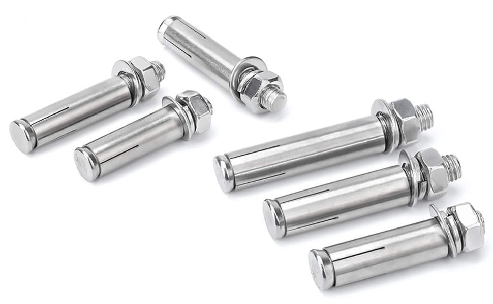 Expansion Screw Bolt Sleeve Anchor Fastener Wall Concrete