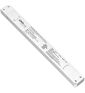 EMITEVER 60W Slim Triac Dimmable LED Driver,100-277V AC to 24V DC Power Supply,0-100% Dimming Tra...
