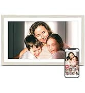 Digital Picture Frame, 15.6 Inch Frameo Digital Frame WiFi, 1920 * 1080 IPS FHD Touchscreen, 32GB...