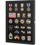 WELIDAY 18x13 Pin Display Case Pin Collection Display Case with 98% UV Protection Acrylic Door fo...