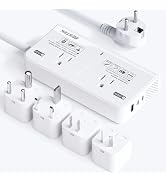 BESTEK 220V to 110V Converter for European Travel - 2000W Voltage Converter US to Europe with wit...