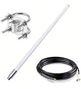 TECHTOO WiFi Antenna Hight Gain Computer Networking Antenna RP-SMA Female for WiFi Router Wireles...