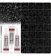 36000Pcs Black Rhinestones for Bedazzling, Bedazzler Kit with Rhinestones, Multi-Size 2-6MM Resin...