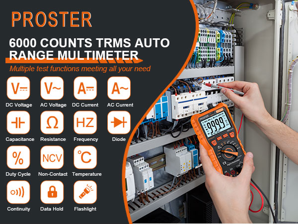 Digital Multimeter 6000 Counts