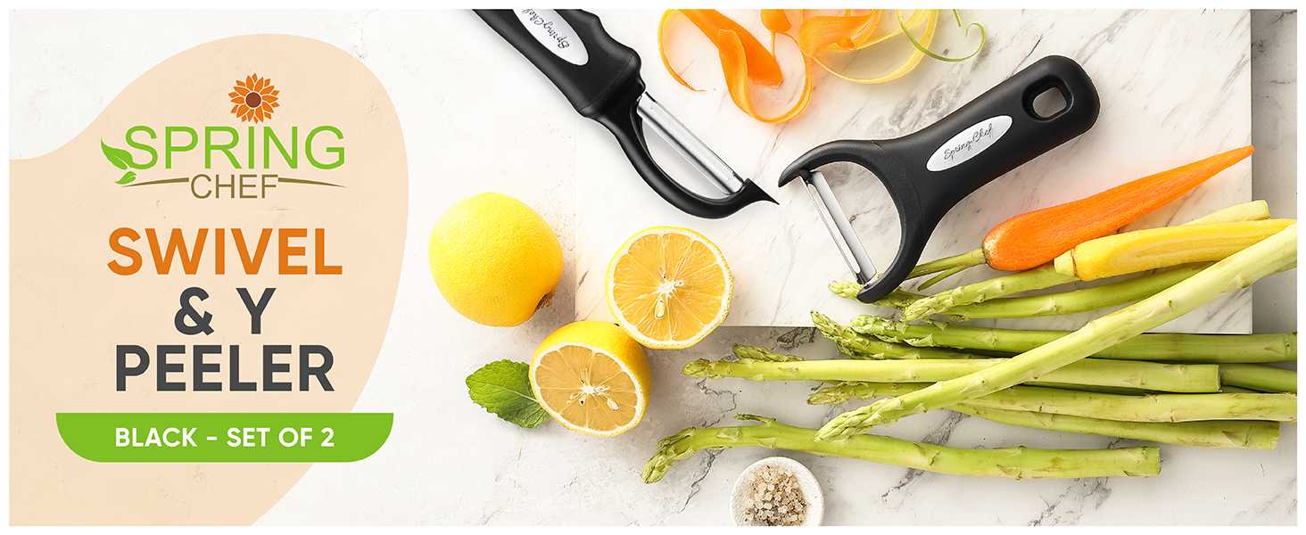 Swivel Vegetable Peeler & Y Peeler,