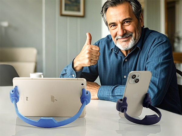 thumbs up phone stand for 7.9 to 12.9 inches ipad and tablets