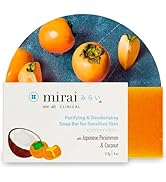 Mirai Clinical - 100g Persimmon Soap Bar for Body - Mirai Soap Persimmon - Persimmon Soap - Persi...