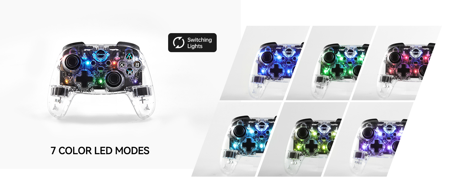 bluetooth tesla controller with led light