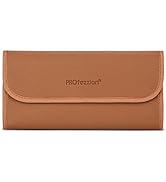 PROfezzion 4-Pocket Foldout Filter Pouch for 82mm Camera Lens Round Filter, Shock Resistant & Ant...