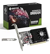 SOYO GeForce GT 730 4GB Low Profile Graphics Card, Dual HDMI Ports for Multi-Monitor, 4GB DDR3 12...