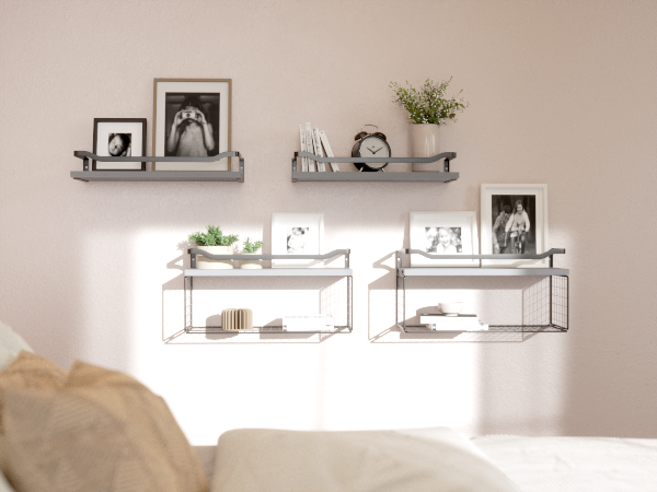 floating shelves