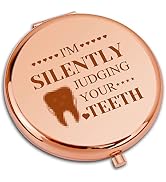Dentist Gift Dental Assistant Gift Dental Hygienist Gift Compact Makeup Mirror Appreciation Gift ...
