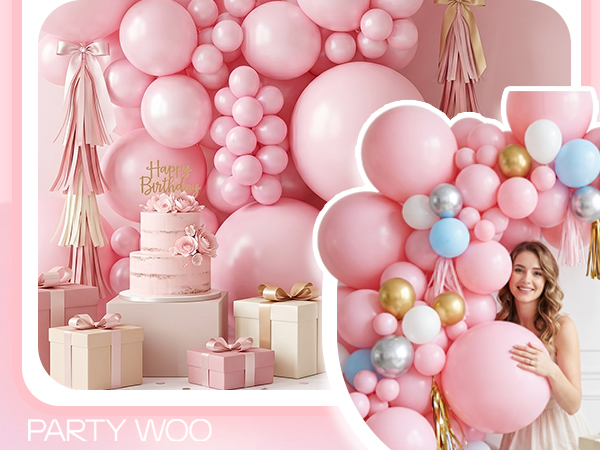 Light Pink Balloons