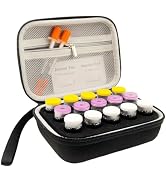 ZyCooom Peptide Case Insulin Vial Holder 15 Slots, Peptide Travel Storage for 5-10ml U-100 Vials ...