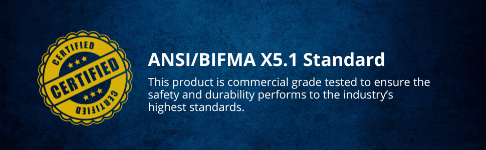 ABSI BIFMA Certified