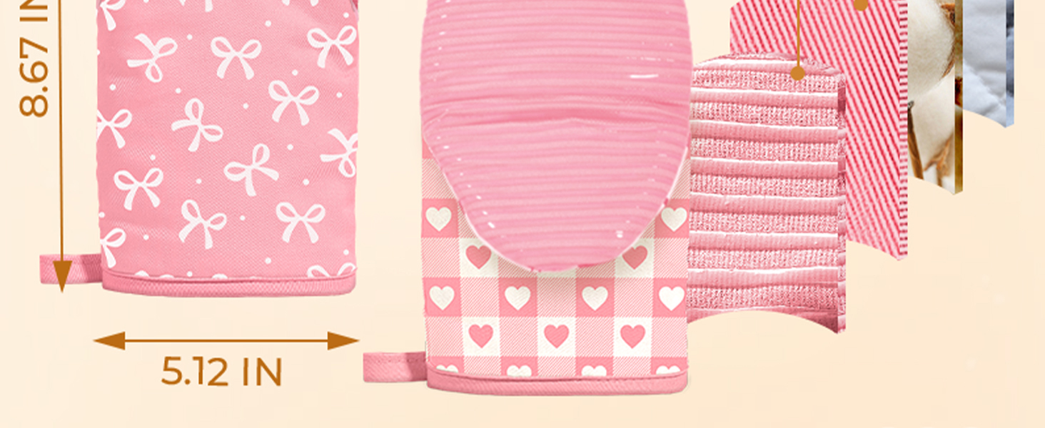 chiccrest Mini Oven Mitts Set