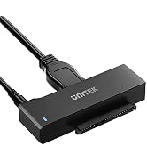 Unitek SATA to USB 3.0 Type C & USB A, SATA III Cable Hard Drive Adapter Converter for Universal ...