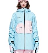 HIGH EXPERIENCE Ski Jacket Snowboard Coat Snow Winter Waterproof Insulated Windproof Baggy Warm H...