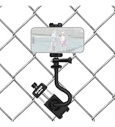 HAFOKO C08 Fence Mount for Mevo Start GoPro Smartphone, for DJI Osmo Pocket 3, DJI Action, Insta3...