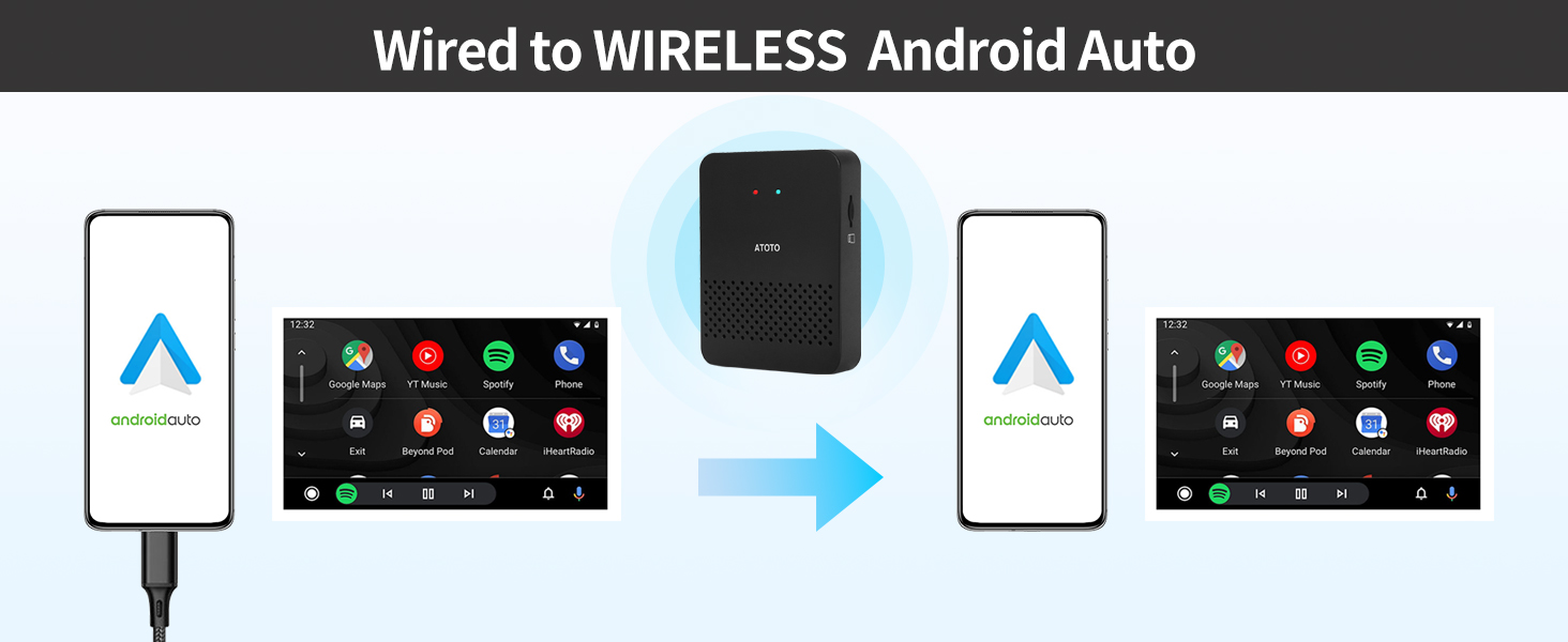 Wired to WIRELESS Android Auto-AD3
