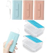 Portable Dental Flosser Dispenser,Holy Rose Floss Pick Dispenser,Travel Flossers Case,Toothpicks ...