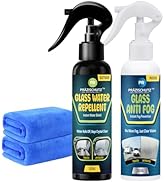PRAZISCHUTZ Glass Water Repellent Spray & Anti Fog Spray for Car Windshield, Long Lasting Waterpr...