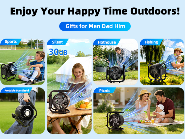 Portable Outdoor Oscillating Fan