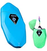 SKRFIRE Electric Lighter Rechargeable USB Lighter Cute Vintage Cool Lighters for Men Women Plasma...