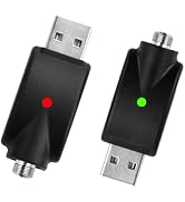 diymore USB Thread Cable,Smart Charger Cable,Smart USB Charger Cable Adaptor with LED Indicator,O...
