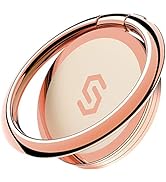 Syncwire Cell Phone Ring Holder Stand, 360 Degree Rotation Finger Ring Kickstand with Polished Me...