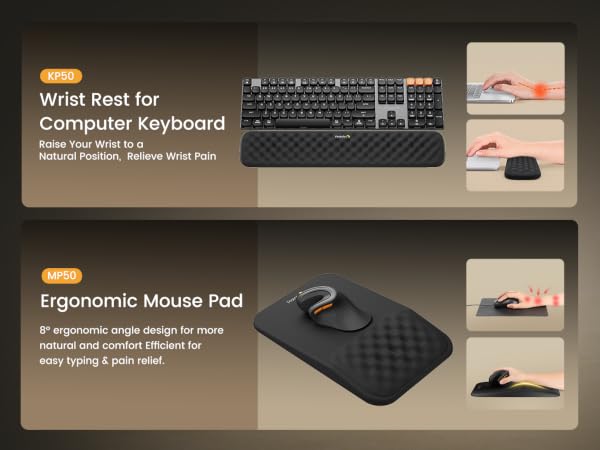 ergonomic mouse pad
