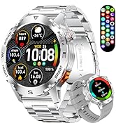 LIMIGE Military Smart Watch for Men, 1.43'' AMOLED Rugged Smart Watch with 600mAh Battery/Heart R...