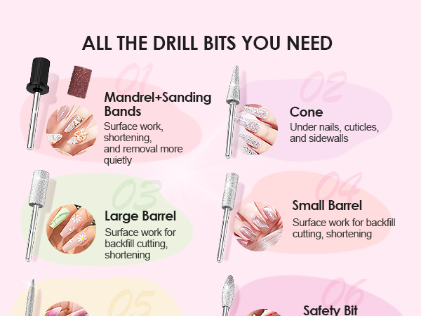 pedicure drill for women