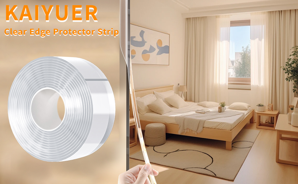 Clear Edge Protector Strip