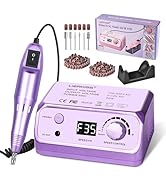 LIERKISS Electric Nail File Nail Drill Professional 35000RPM Nail Dril Electric E Filer for Nails...