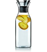 EVA SOLO | Fridge Carafe 1.0l | For Hot & Cold Drinks | Dishwasher-safe Borosilicate Glass | Stai...