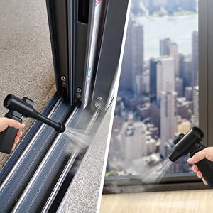 air duster for window gap and door gap