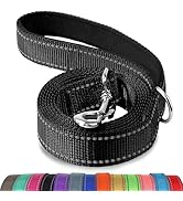 Joytale Double-Sided Reflective Dog Leash, 6 FT/5 FT/4 FT, Padded Handle Nylon Dogs Leashes for M...