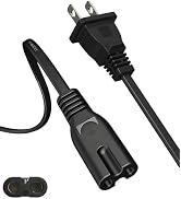 AC Power Cord 6Ft for Xbox Series X/S,Xbox One X/S,for Sony PS4 PS5 PS3 Slim PlayStation5 4 3, TV...
