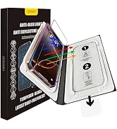 JESOHO Blue Light Blocking Screen Protector for iPhone 16 Pro Max,2 Pack | Eye Protection HD Anti...