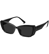JASPIN Retro Cat Eye Sunglasses for Women - Polarized Trendy Y2k Sun Glasses UV Protection 90s Su...