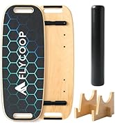 Balance Board for Adult with Adjustable Stoppers: 3 Modes Wobble Board with Roller Exercise Balan...