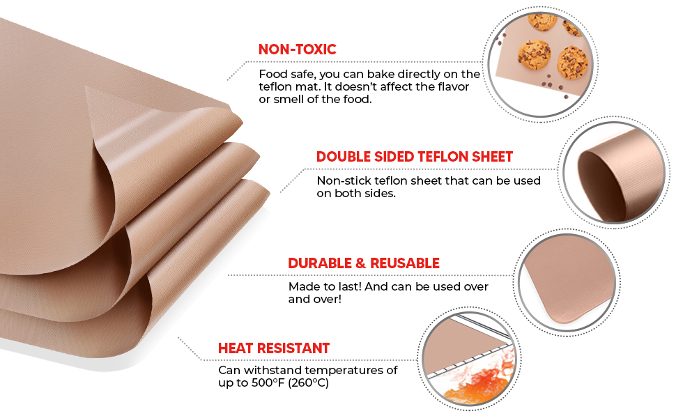 teflon baking sheets