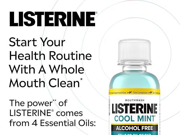 Listerine alcohol free