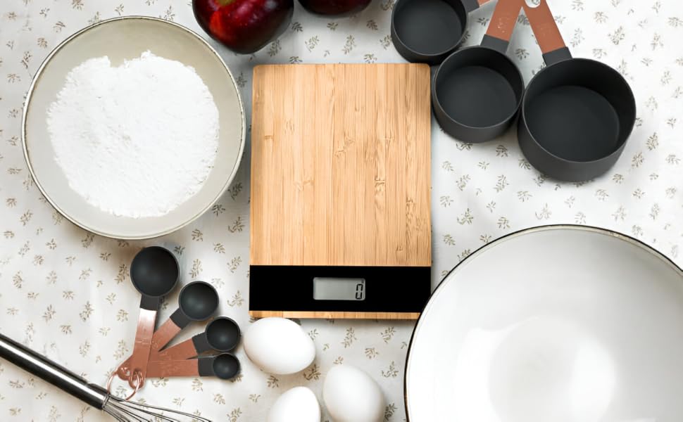 rose gold measuring cups