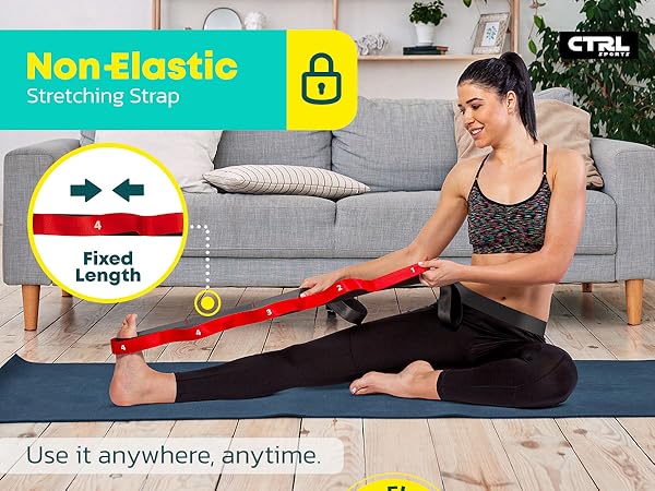 stretching strap with loops